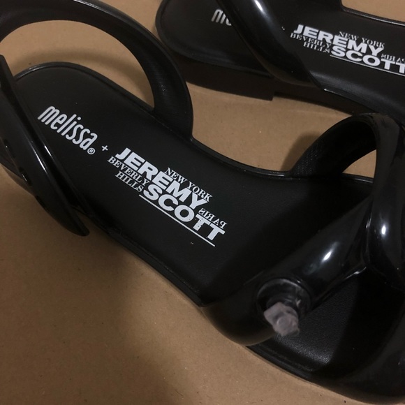 SOLD Melissa x Jeremy Scott tube sandals 38 - Picture 2 of 3
